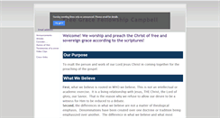 Desktop Screenshot of freegracefellowship.net